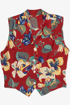 Rare Vintage Hawaiian Sleeveless Shirt Vest 40/50s