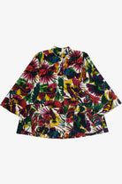 Rare Vintage Hawaiian Double Pocket A-Line Shirt With Mexican Peso Buttons Consuelo's 40/50s