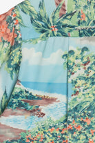 Rare Vintage Hawaiian Shirt With Loop Collar Royal Hawaiian Honolulu 40/50s