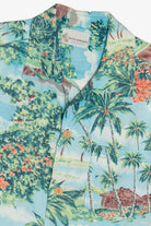 Rare Vintage Hawaiian Shirt With Loop Collar Royal Hawaiian Honolulu 40/50s