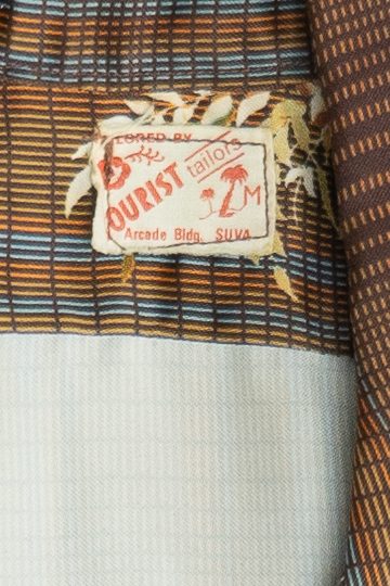 Rare Vintage Hawaiian Shirt Tourist Tailors 40/50s