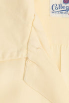 Rare Vintage Collegiate Duck & Cottontails Button Up Shirt With Loop Collar 40/50s