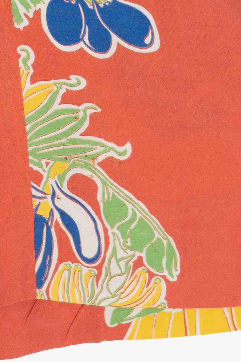 Rare Vintage Hawaiian Shirt Surfriders Sportswear Made In Honolulu Hawaii 40/50s