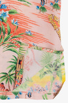 Rare Vintage Hawaiian Sleeveless Mandarin Collar Shirt Royal Hawaiian "Aloha" 40/50s