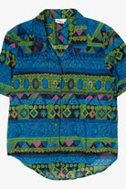 Vintage Blue Bianca Hawaiian Shirt (1990s)