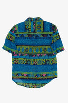 Vintage Blue Bianca Hawaiian Shirt (1990s)