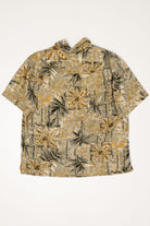 Vintage Beige Caribbean Joe Hawaiian Shirt (1990s)