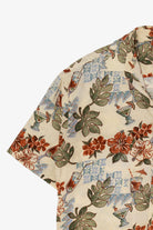 Vintage Beige Pierre Cardin Hawaiian Shirt (1990s)