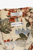 Vintage Beige Pierre Cardin Hawaiian Shirt (1990s)