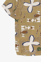 Vintage Beige Kahala Handcrafted Hawaiian Shirt (2000s)