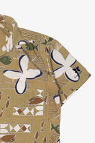 Vintage Beige Kahala Handcrafted Hawaiian Shirt (2000s)