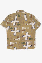 Vintage Beige Kahala Handcrafted Hawaiian Shirt (2000s)