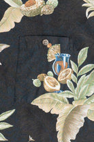 Brown Campia Moda Tiki Cocktails Hawaiian Shirt (2000s)