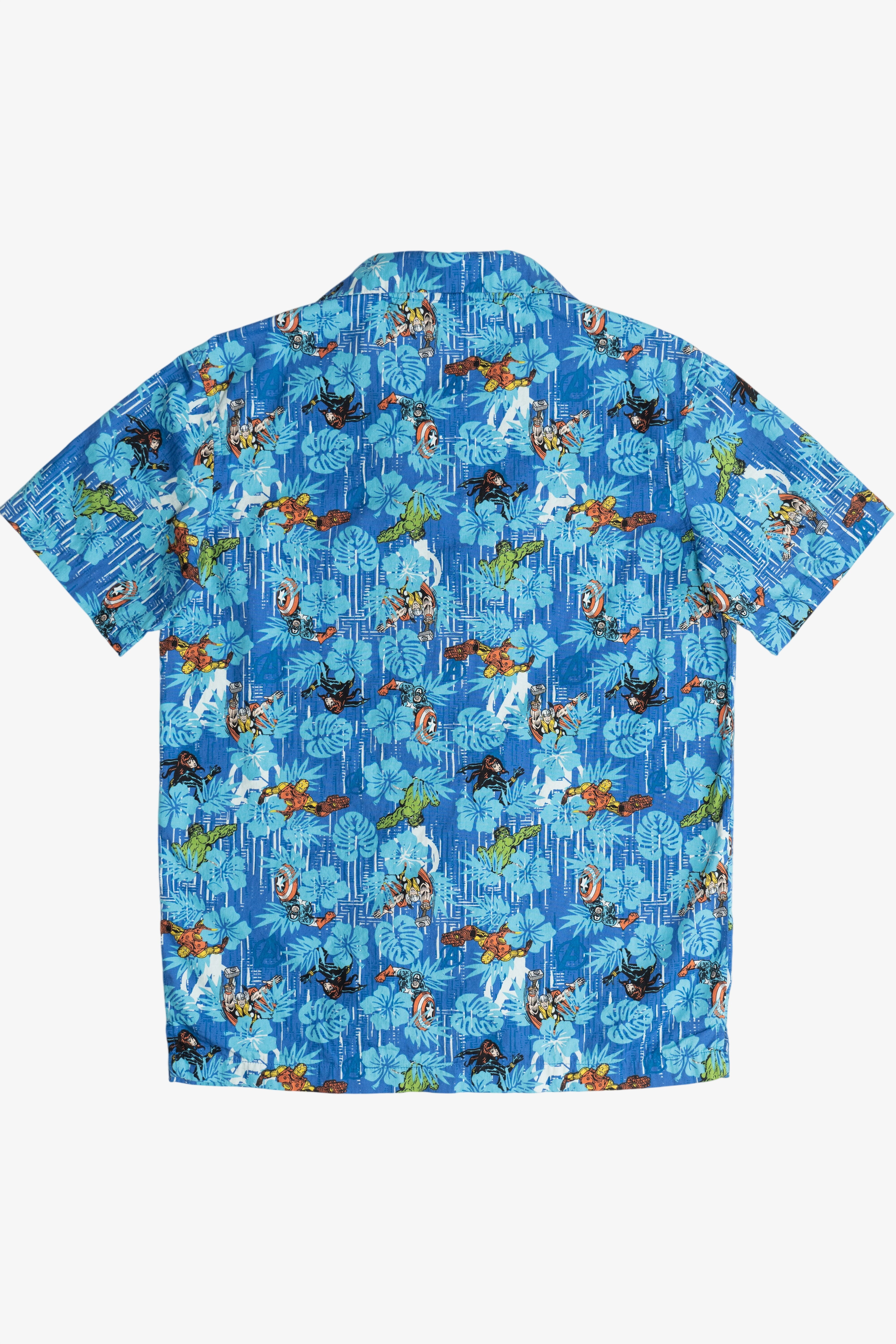 Marvel Avengers Button Up Hawaiian Shirt (2010s)