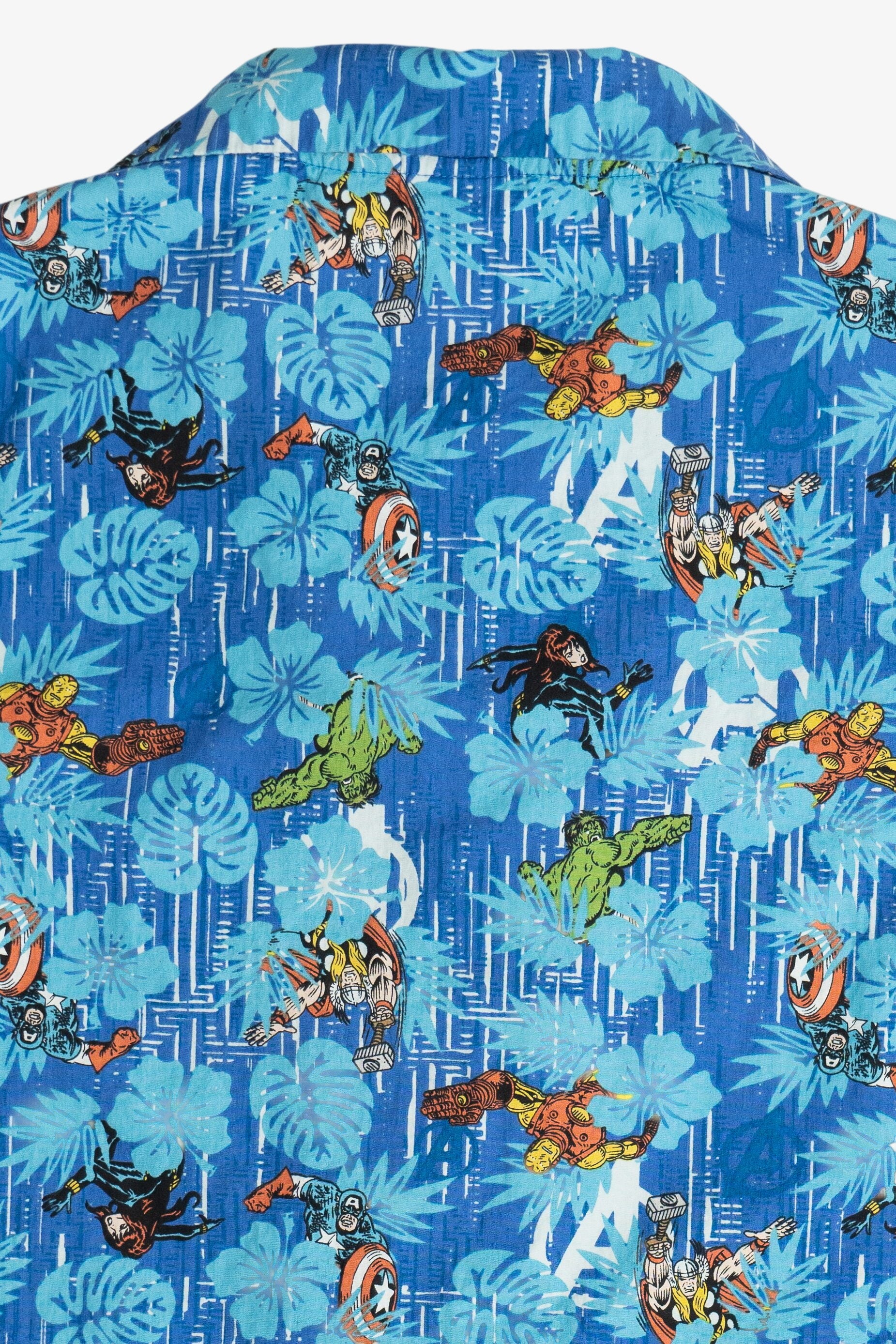 Marvel Avengers Button Up Hawaiian Shirt (2010s)