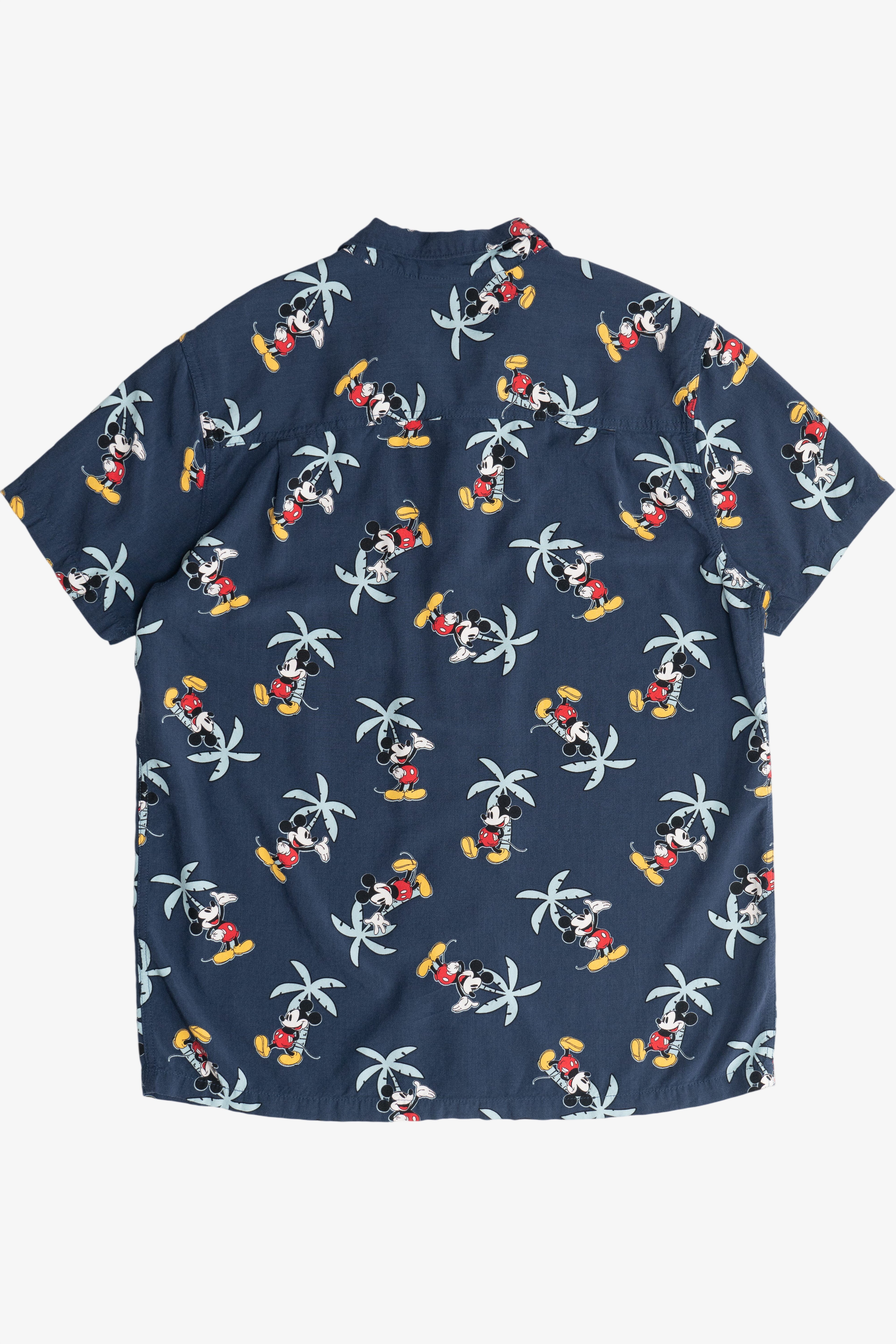Mickey Mouse Hawaiian Shirt With Pocket (2010s)
