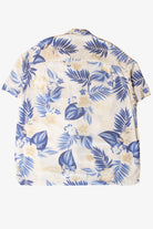Vintage Blue Leaves Hawaiian Shirt (2000s)