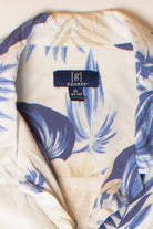 Vintage Blue Leaves Hawaiian Shirt (2000s)