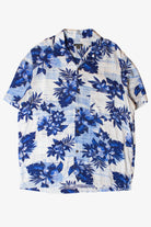 Blue Hibiscus Hawaiian Shirt (2000s)