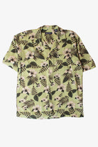 Green Floral Palms Hawaiian Shirt (2000s)