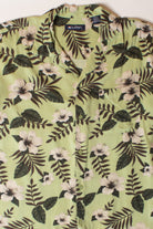 Green Floral Palms Hawaiian Shirt (2000s)