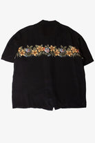 Vintage Black Drinks Hawaiian Shirt (2000s)