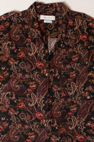 Black Paisley Hawaiian Shirt (2020s)
