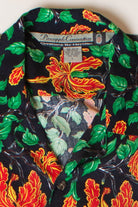 Vintage Green & Red Hawaiian Shirt (1990s)