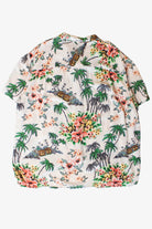 Vintage Floral Cabins Hawaiian Shirt (2000s)