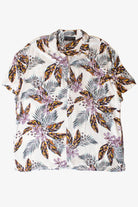 White Floral Hawaiian Shirt (2010s)