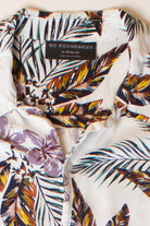 White Floral Hawaiian Shirt (2010s)