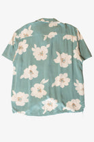 Green Floral Hawaiian Shirt (2010s)