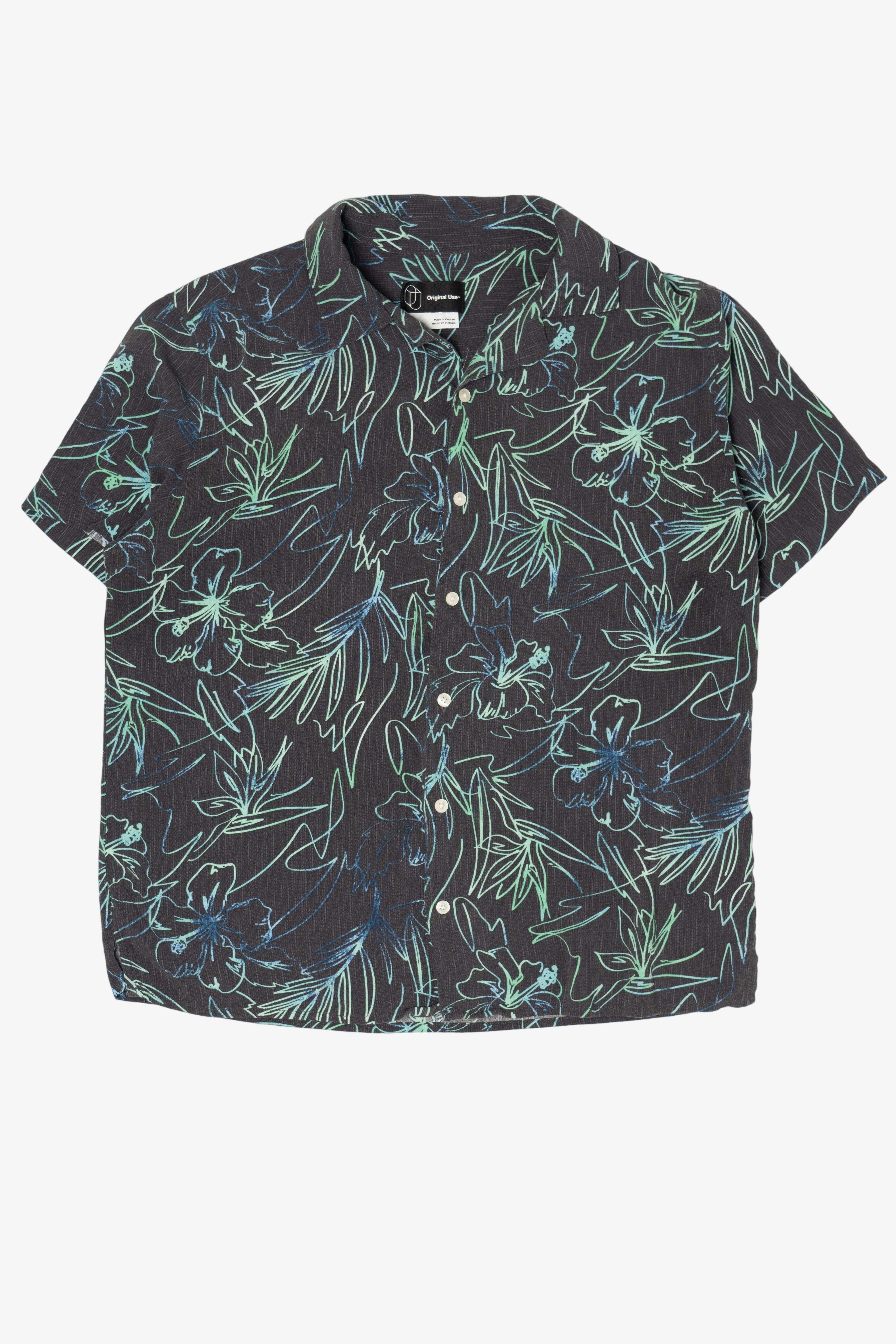 Dark Gray Original Use Button Up Shirt (2010s)