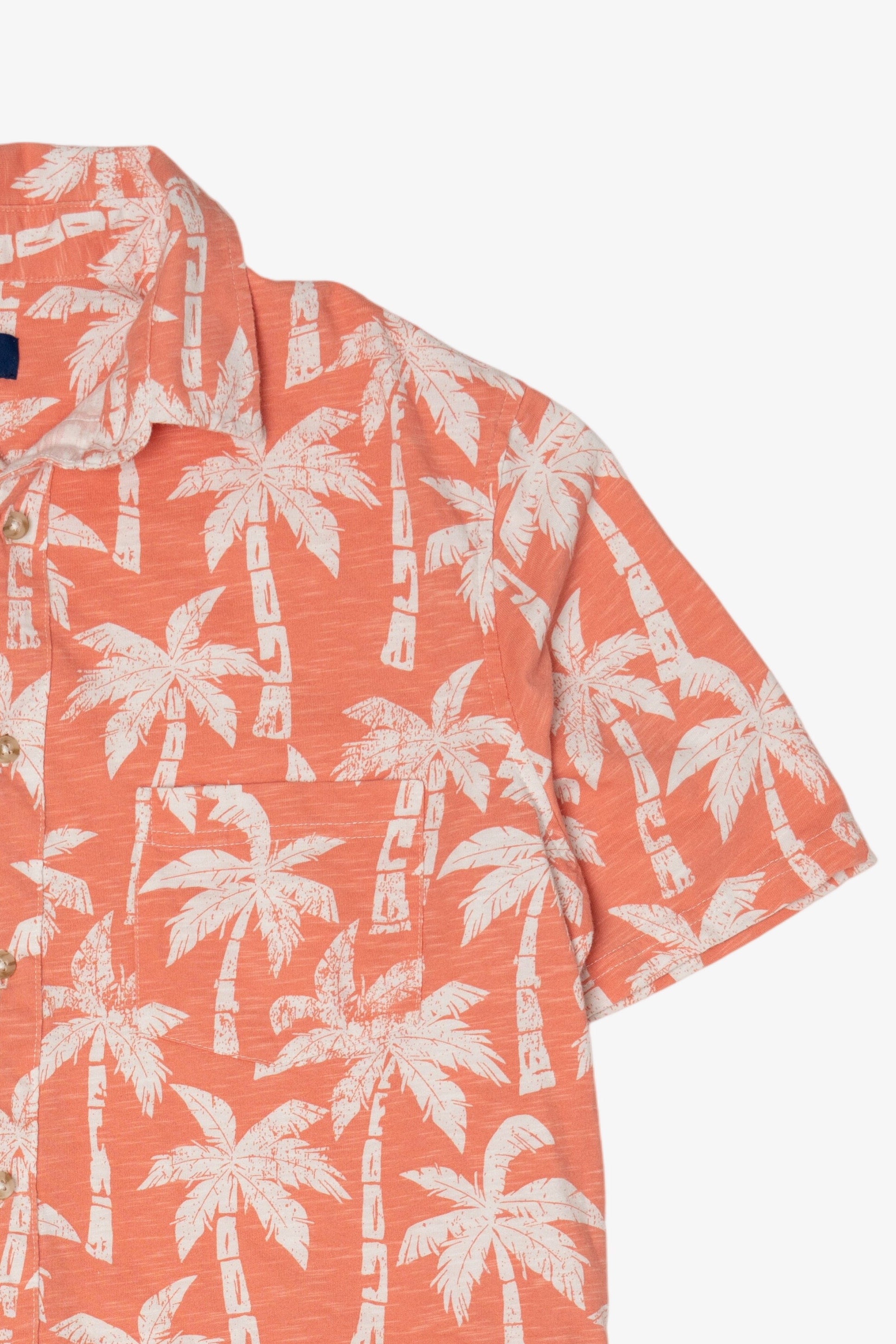Salmon George Hawaiian Button Up Shirt (2010s)