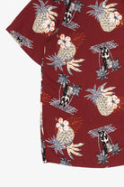 Burgundy Puritan Hawaiian Button Up Shirt (2000s)
