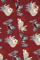 Burgundy Puritan Hawaiian Button Up Shirt (2000s)