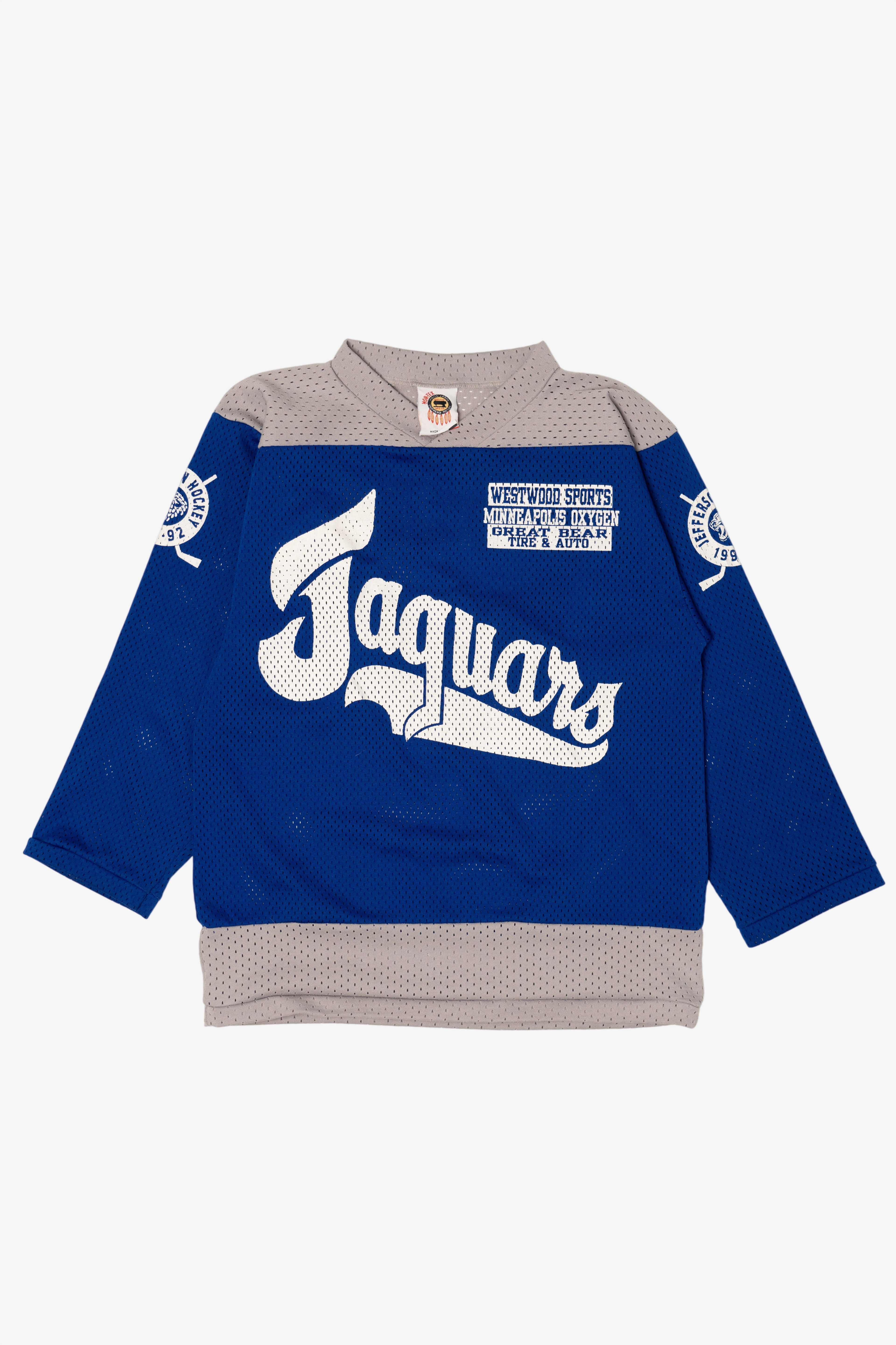 Vintage Jefferson Jaguars 7 Nor Tex Hockey Jersey (1990s)