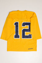 Youth Yellow Michigan Hockey Jersey