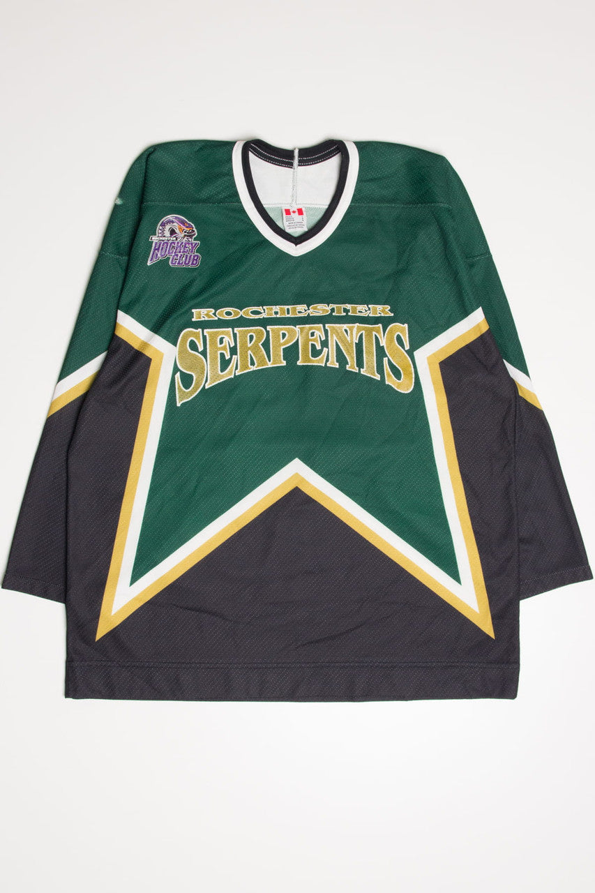 Vintage Rochester Hockey Club Serpents Hockey Jersey