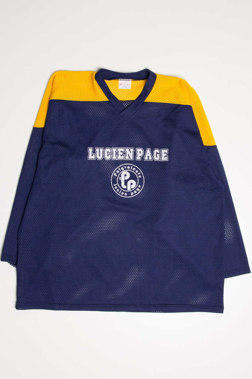Vintage Lucien Page #2 Hockey Jersey