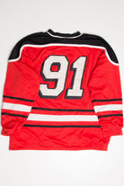 Canada #91 Lined Hockey Jersey