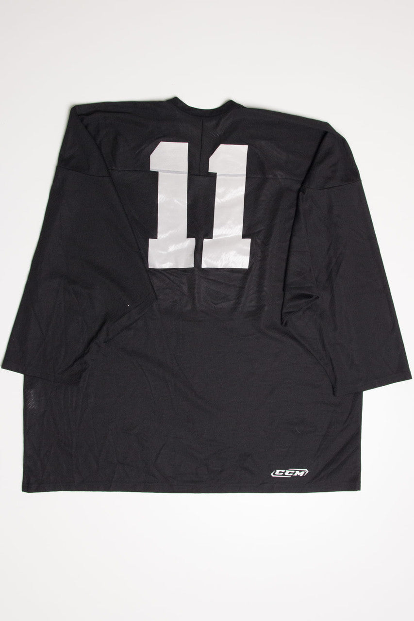 Black CCM #11 Hockey Jersey