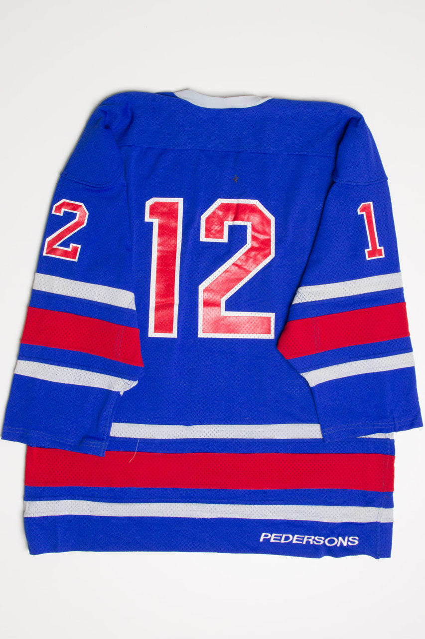 Vintage Pedersons #12 Hockey Jersey
