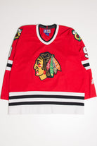 Vintage Chicago Blackhawks #9 Bobby Hull Starter Hockey Jersey