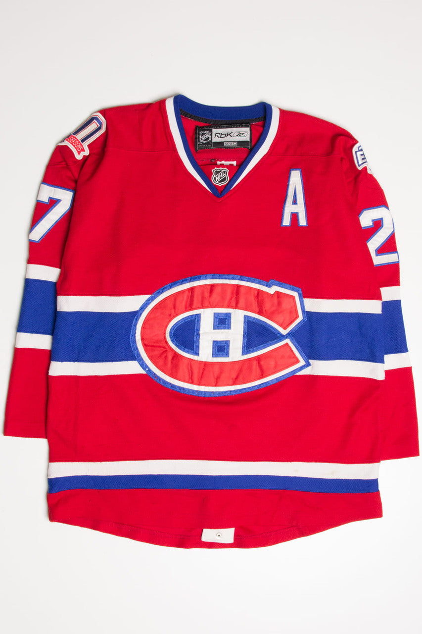 Montreal Canadiens 100 Seasons Kovalev Reebok Hockey Jersey (2009)