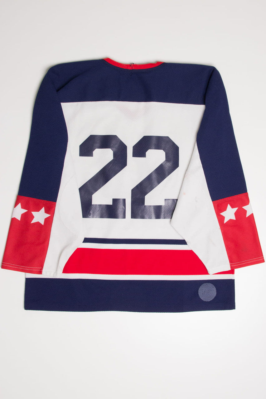 Vintage Pylon Crushers #22 Hockey Jersey