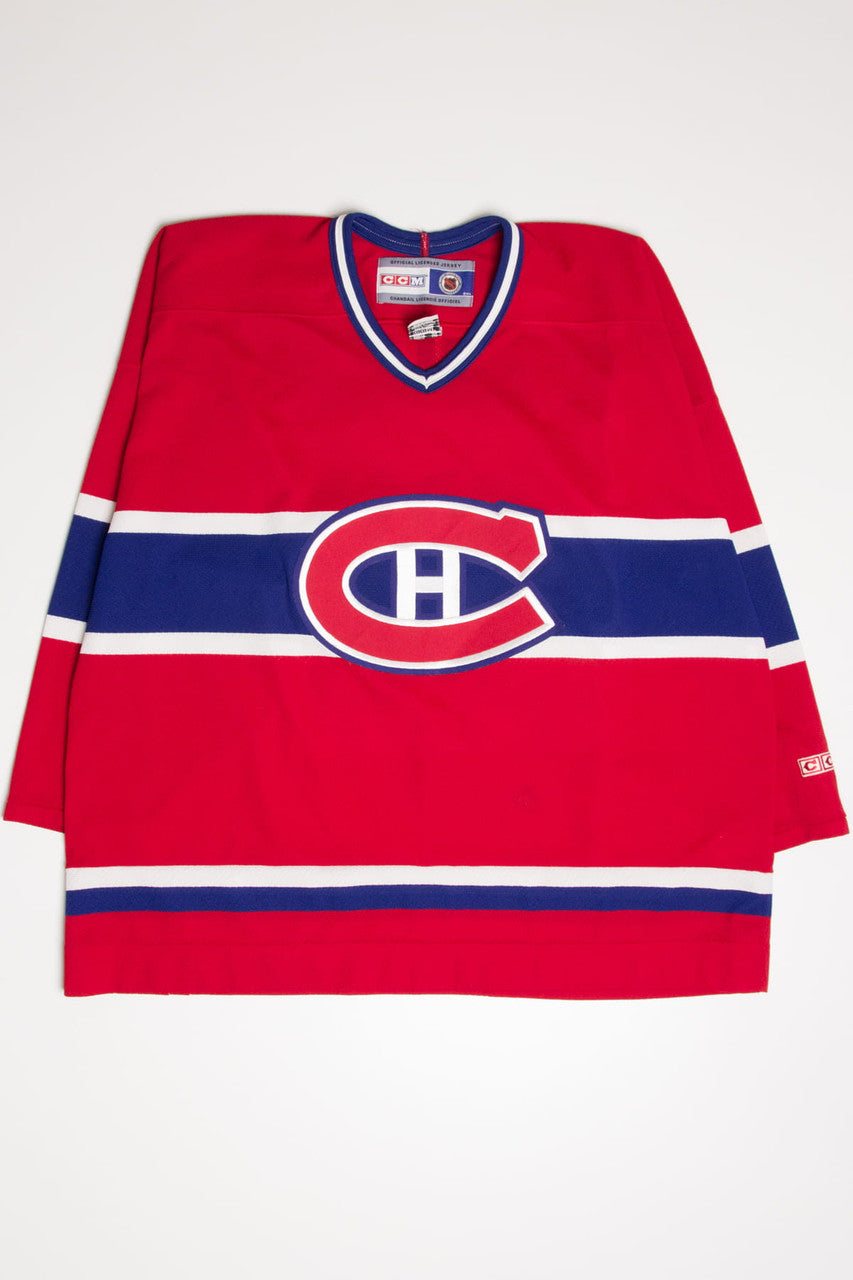Montreal Canadiens Francis Bouillon #51 CCM Hockey Jersey
