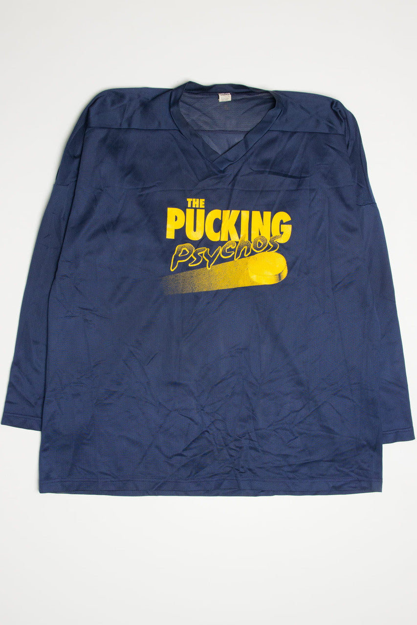 The Pucking Psychos Hockey Jersey