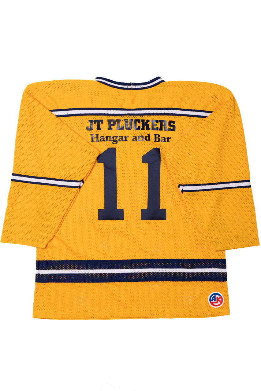 Vintage Gongshow Hockey "JT Pluckers" Athletic Knit Hockey Jersey