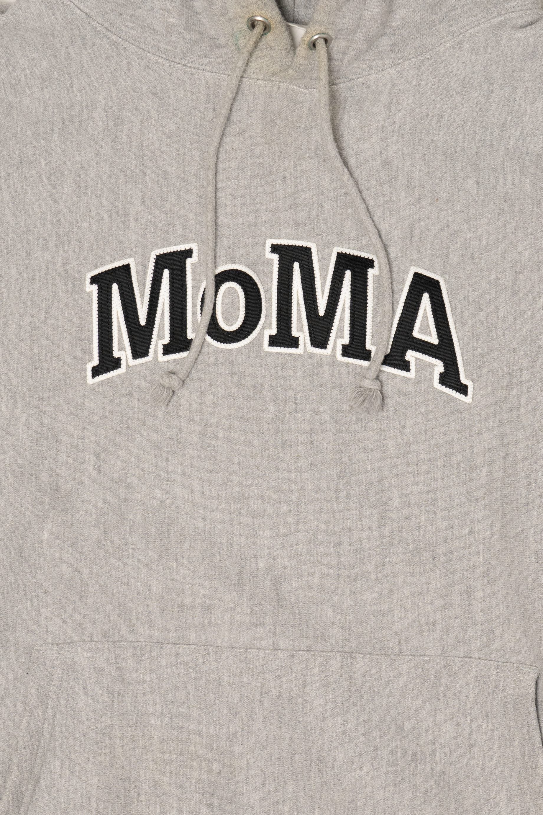 Light Gray "Moma" Hooded Sweatshirt (2000s)
